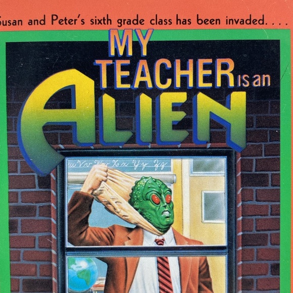 My Teacher is an Alien by Bruce Coville Young Readers Children’s Vintage 1989 - Picture 2 of 9
